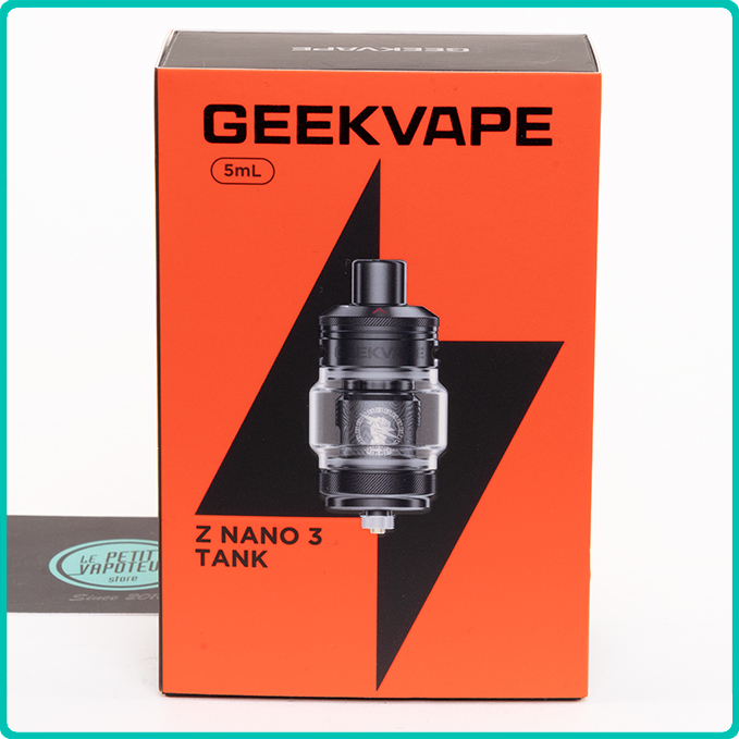 PAckaging du Clearomiseur Z Nano 3 Geek Vape
